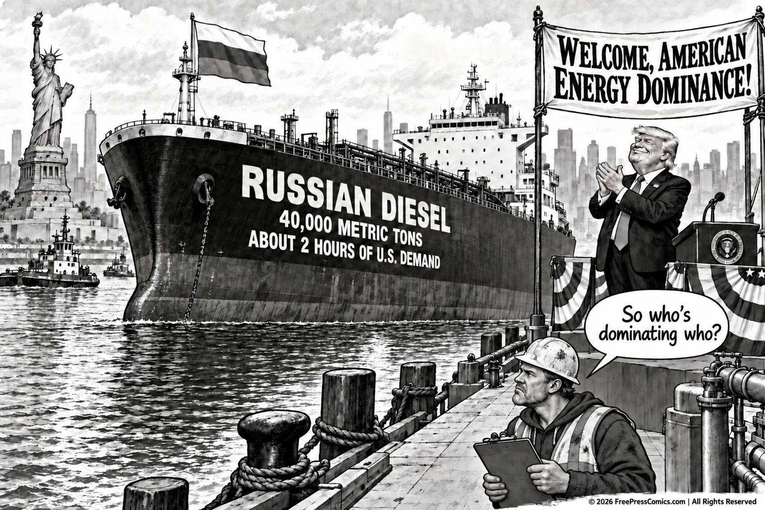 Sanctions Waived, Dominance Imported